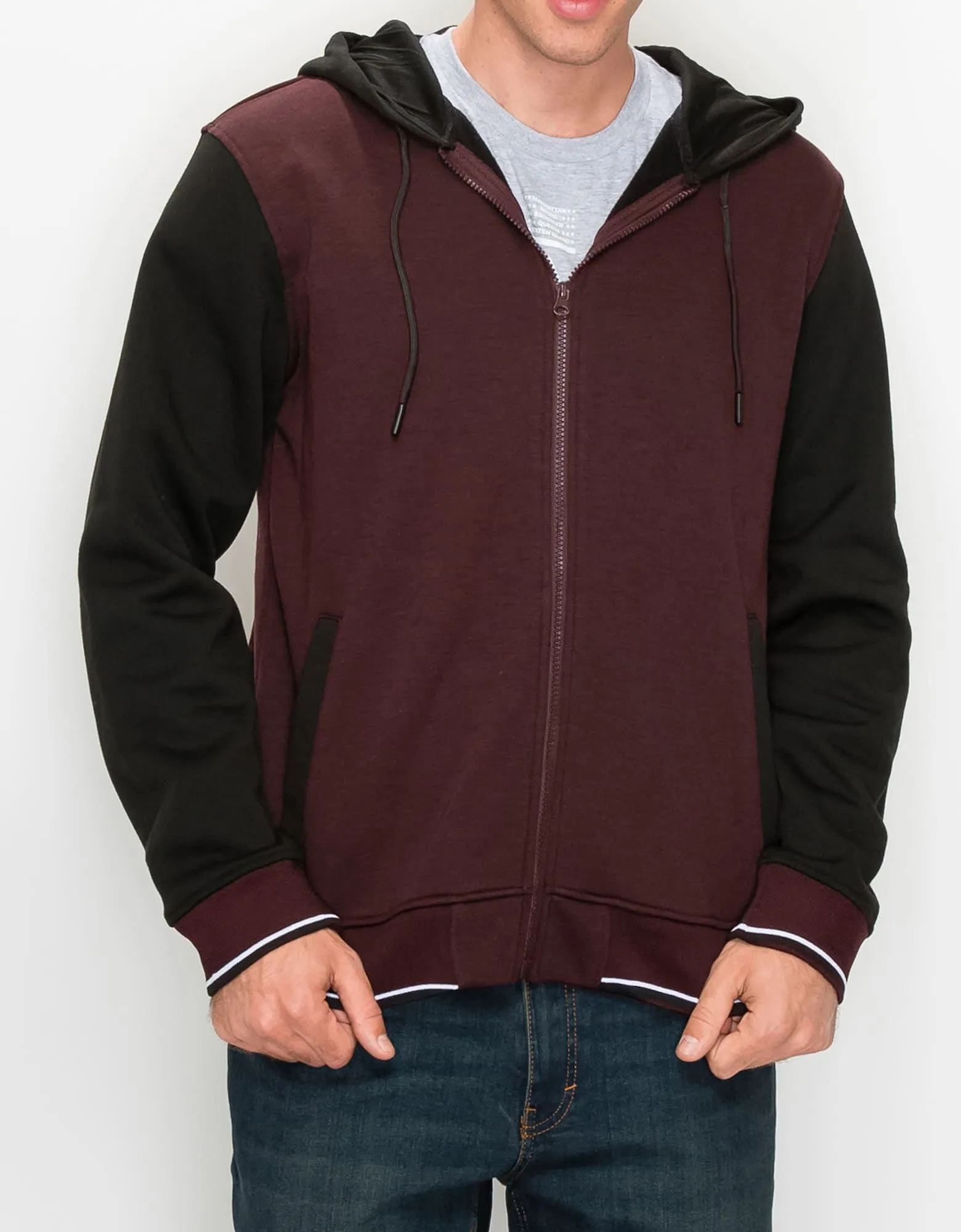 MEN'S CHARLIE FLEECE VARSITY JACKET