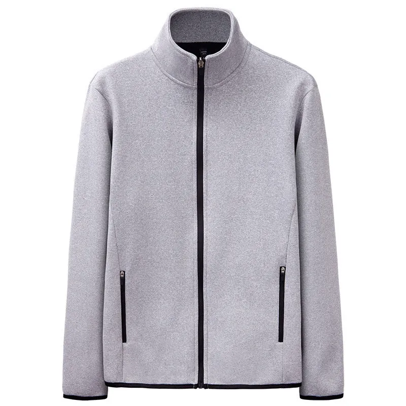 Men's fleece cardigan jacket