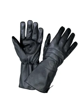 Men's Gauntlet Leather Gloves