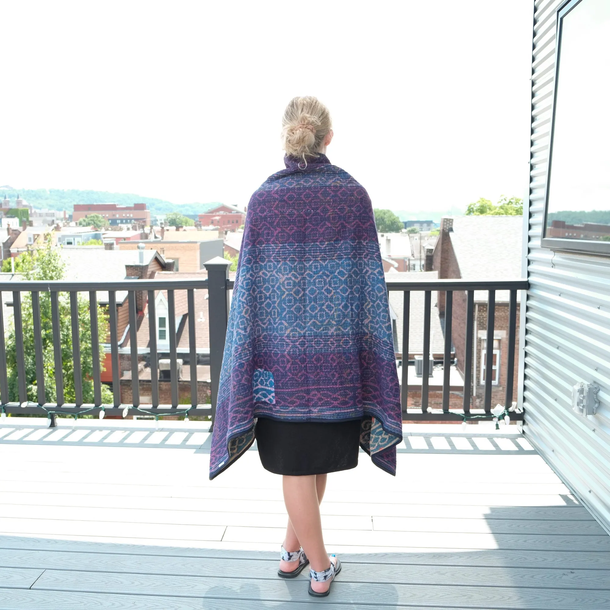 Nellie Poncho/ Blanket 027