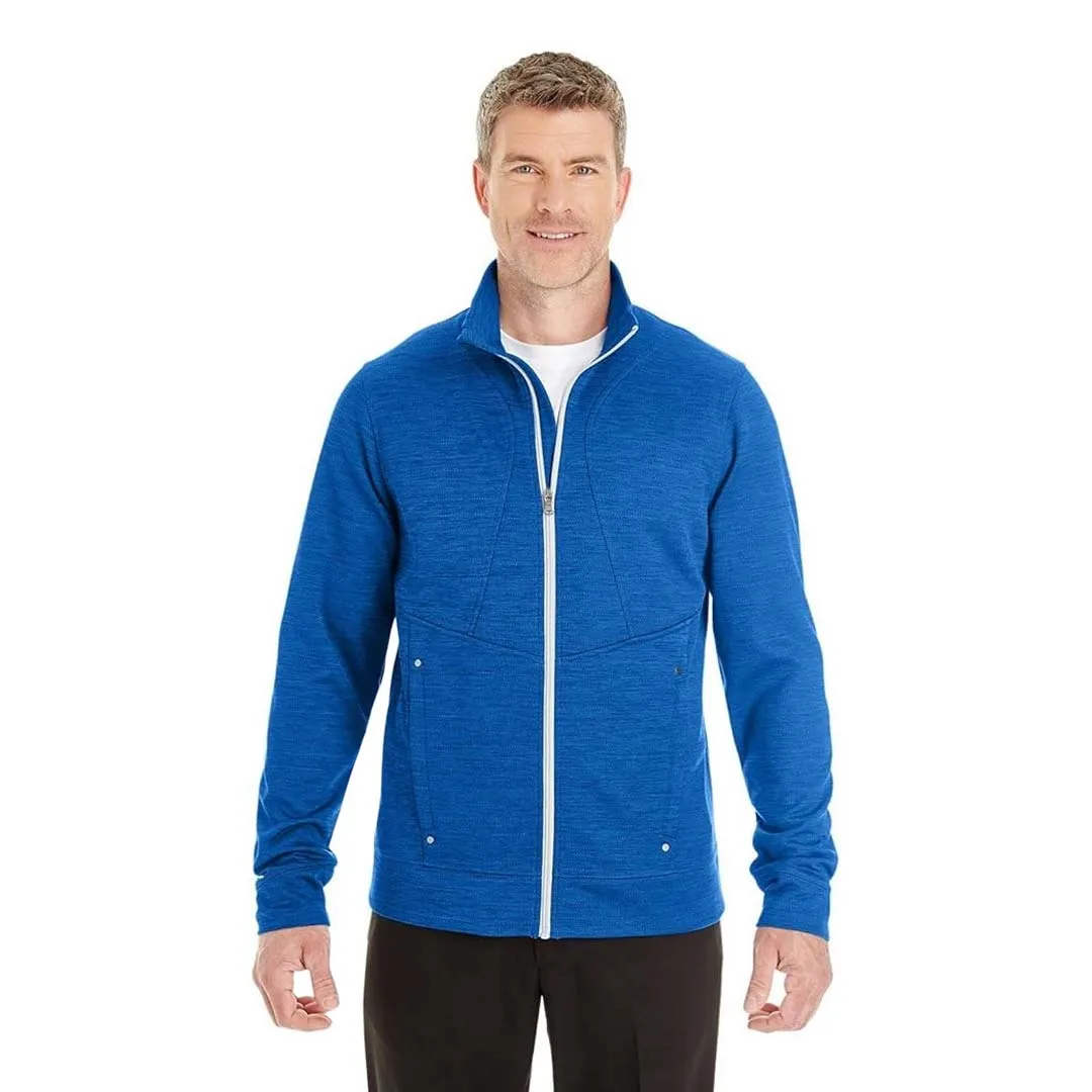 North End - Men's Melange Fleece Jacket (NE704 413)