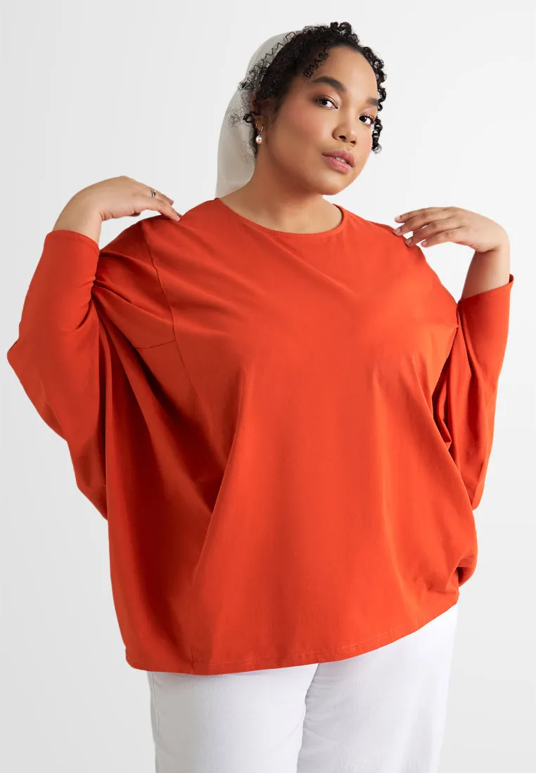 Odina EVERYDAY Batwing Poncho Tee