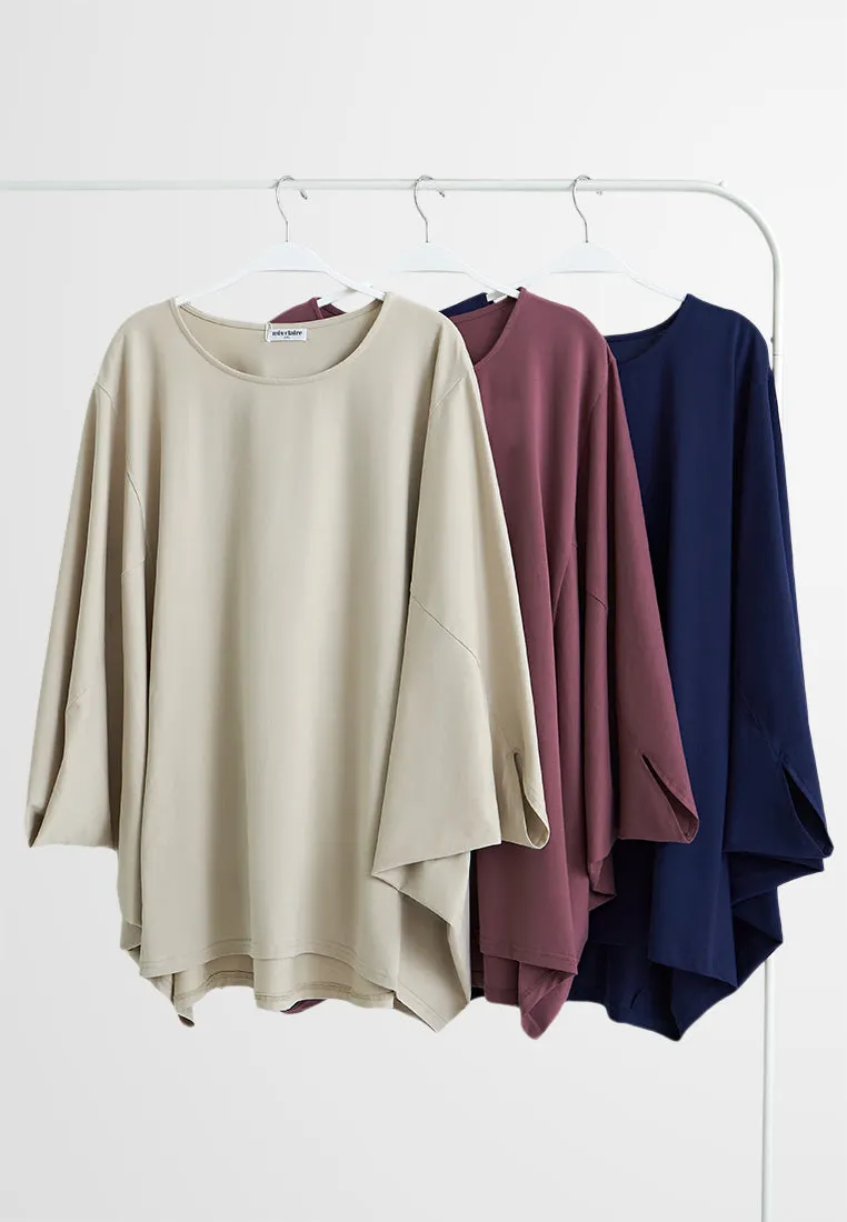 Odina V2.0 EVERYDAY Batwing Poncho Tee