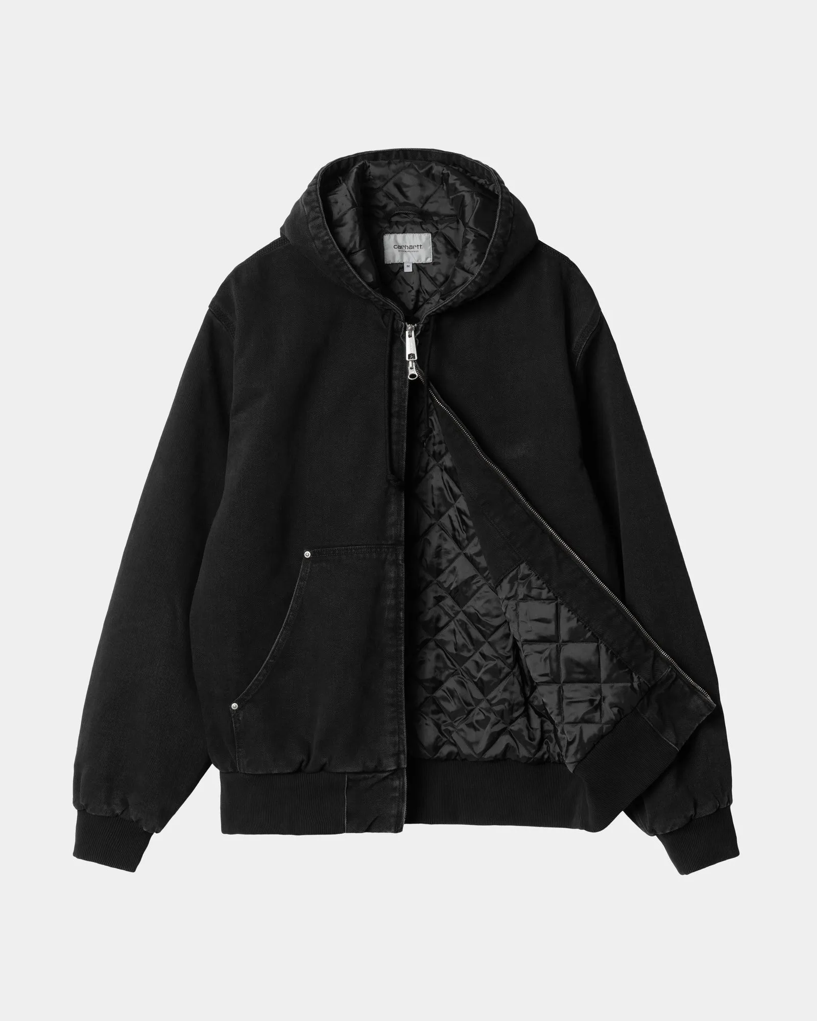 OG Active Rivet Jacket | Black (stone washed)