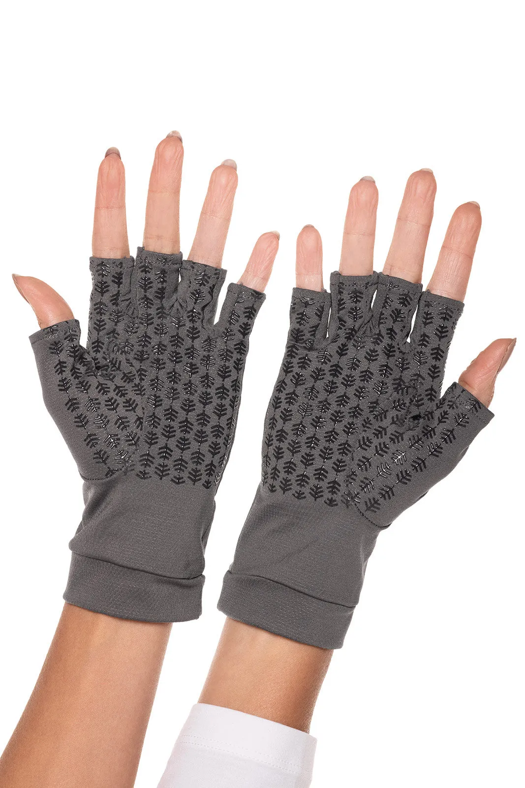 Ouray UV Fingerless Sun Gloves | Charcoal