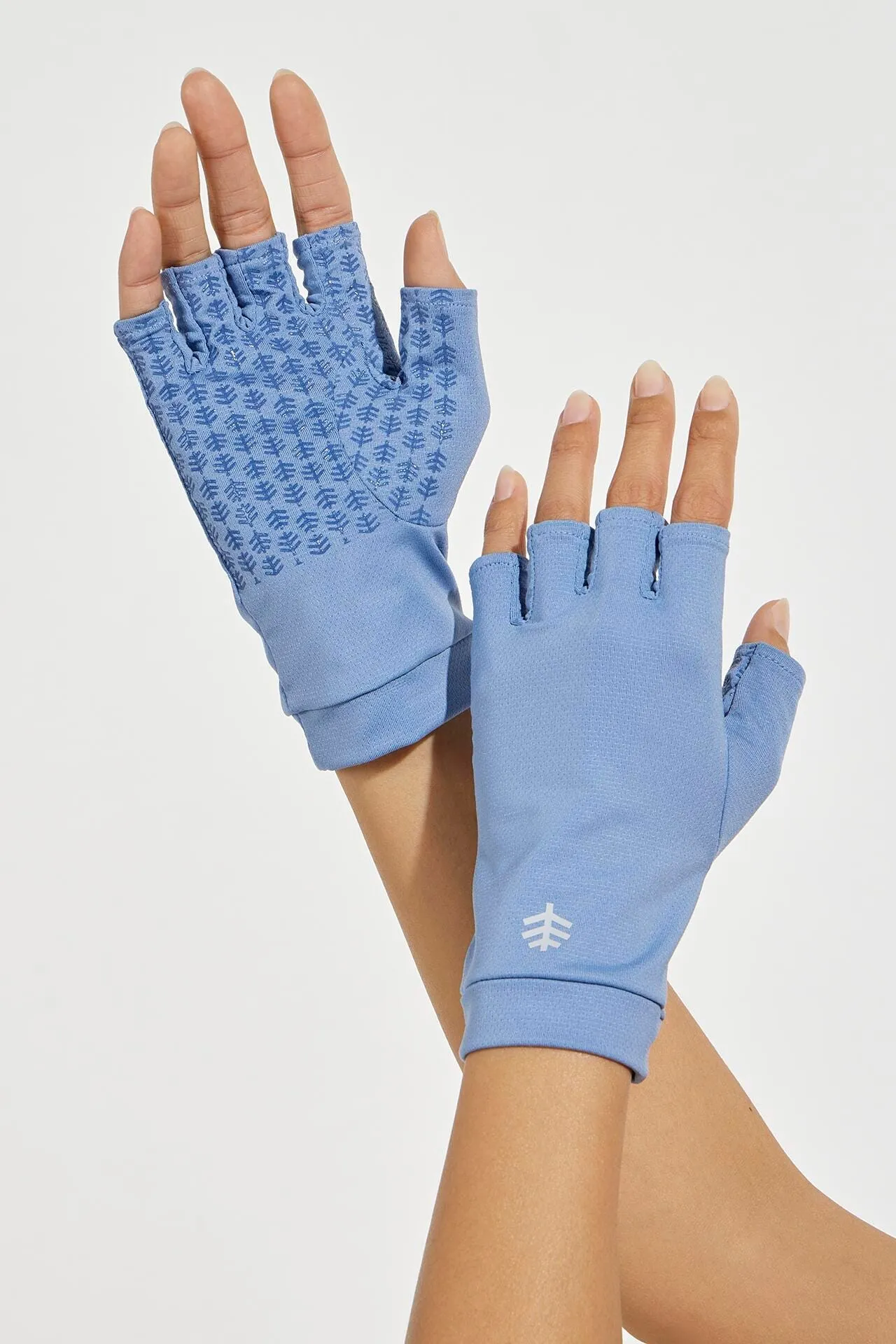 Ouray UV Fingerless Sun Gloves | Moonlight Blue