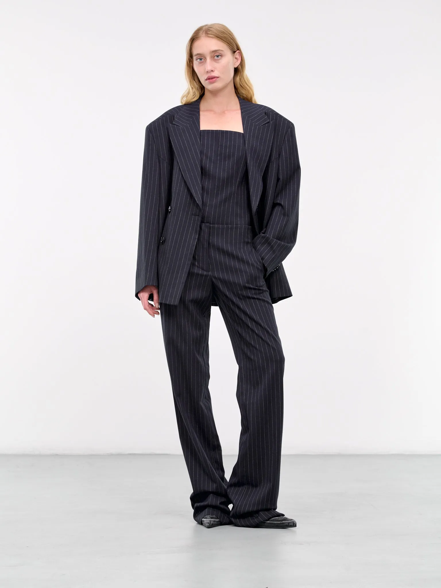 Pel Pants (ES2557NP-NAVY-PINSTRIPE)