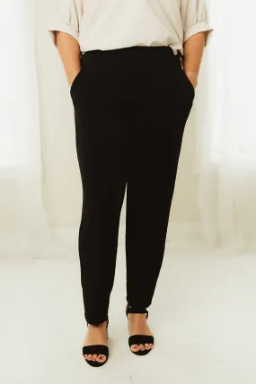 Pleated Waist Pants