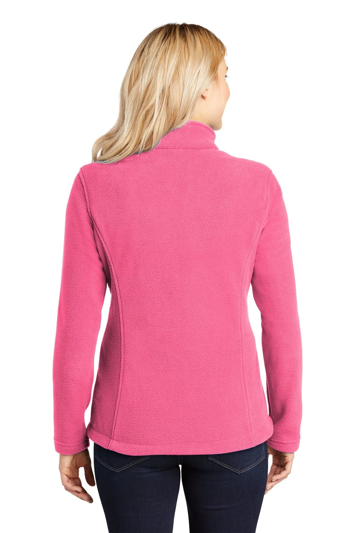 Port Authority Ladies Value Fleece Customized Jackets, Pink Blossom