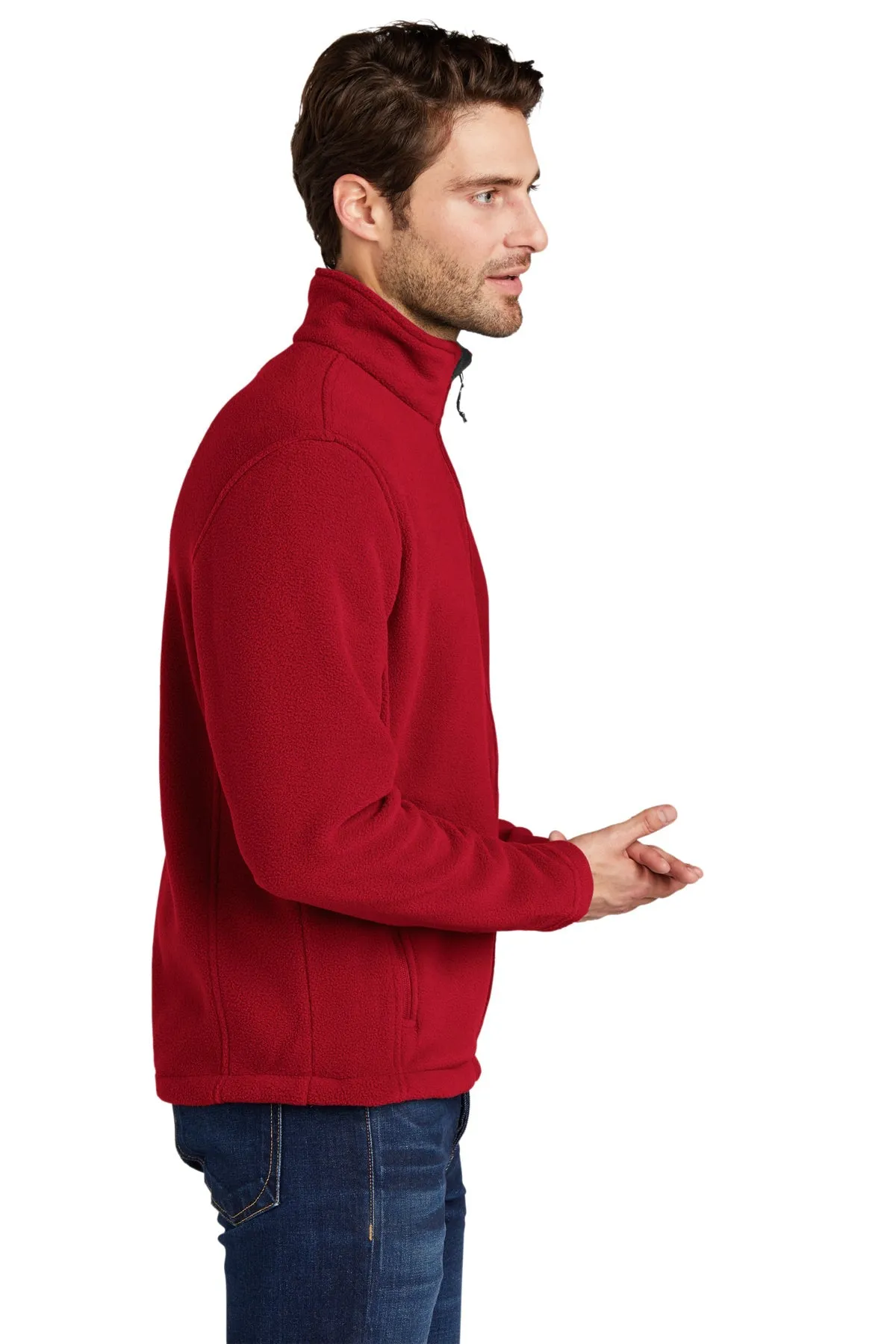 Port Authority Value Fleece Customized Jackets, True Red