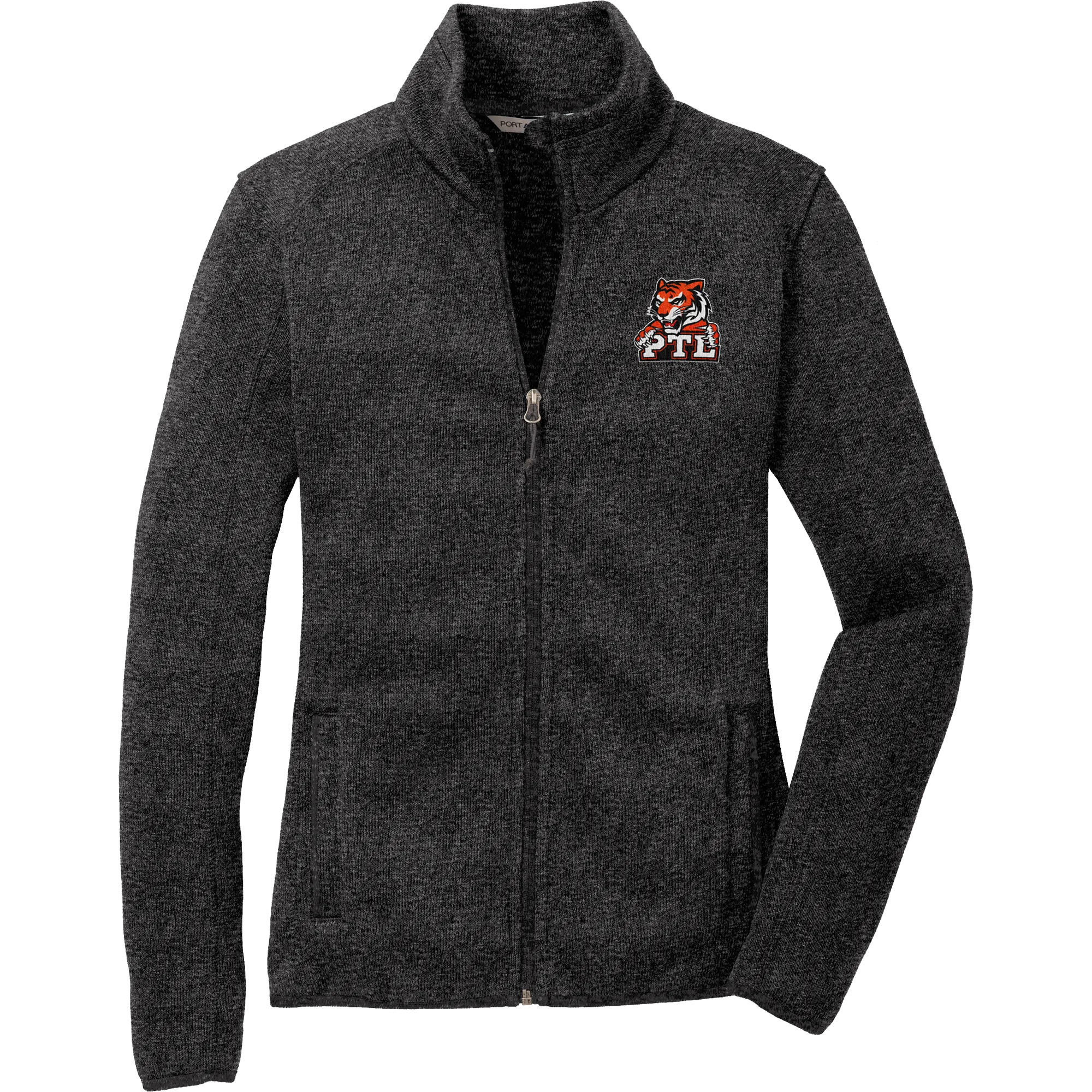 Princeton Tiger Lilies Ladies Sweater Fleece Jacket