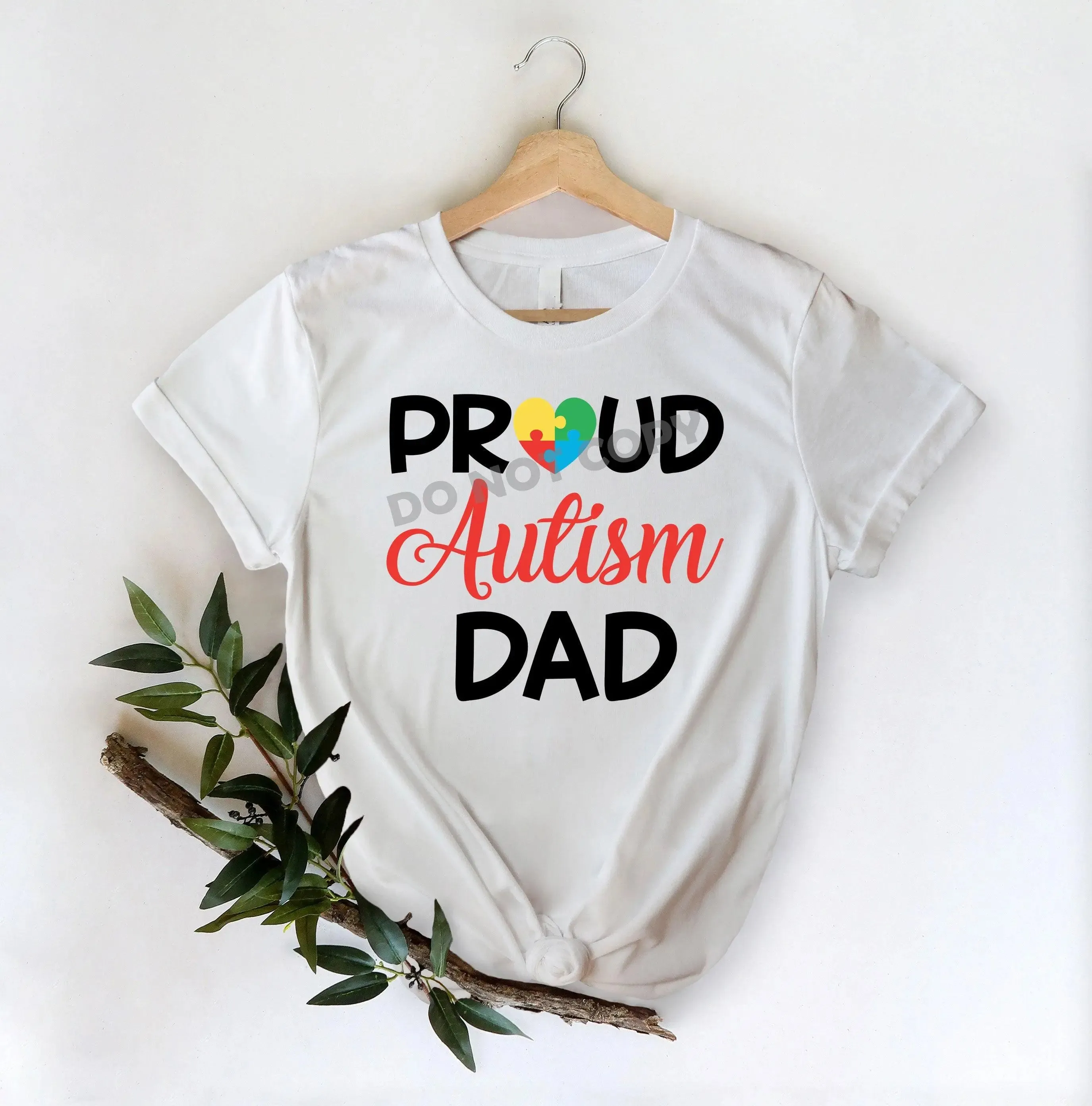 Proud Autism Dad - DTF Transfer