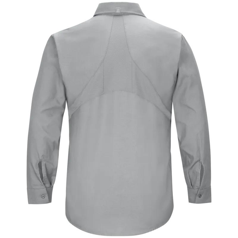 RedKap - Men's Long Sleeve Work Shirt with MIMIX®