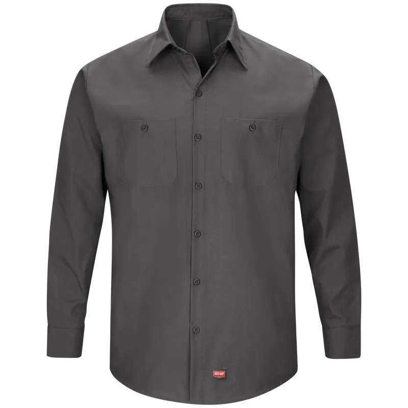 RedKap - Men's Long Sleeve Work Shirt with MIMIX®