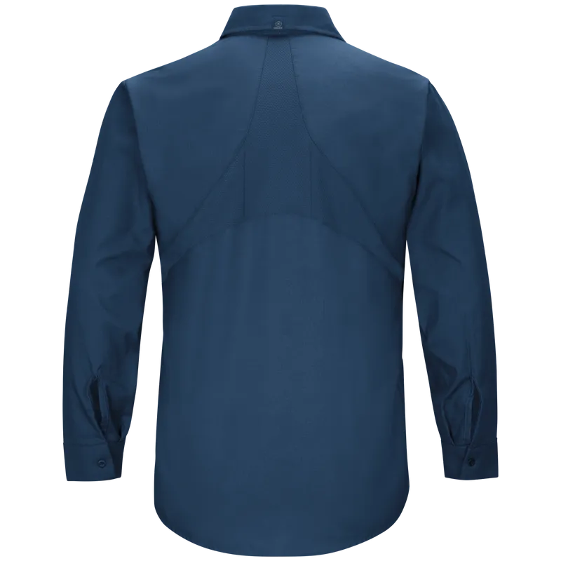 RedKap - Men's Long Sleeve Work Shirt with MIMIX®