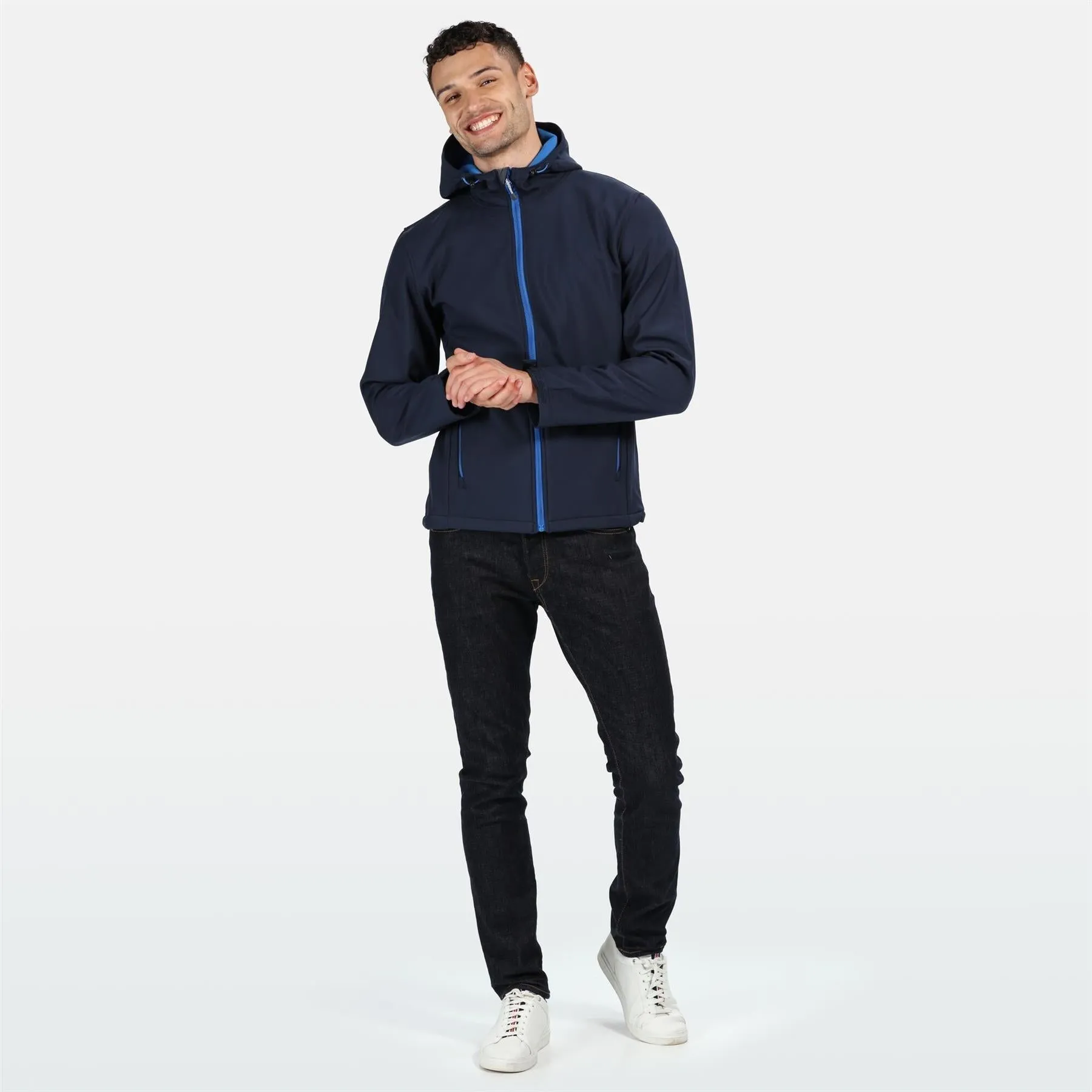 Regatta Mens Arley II Printable Softshell Hooded Jacket