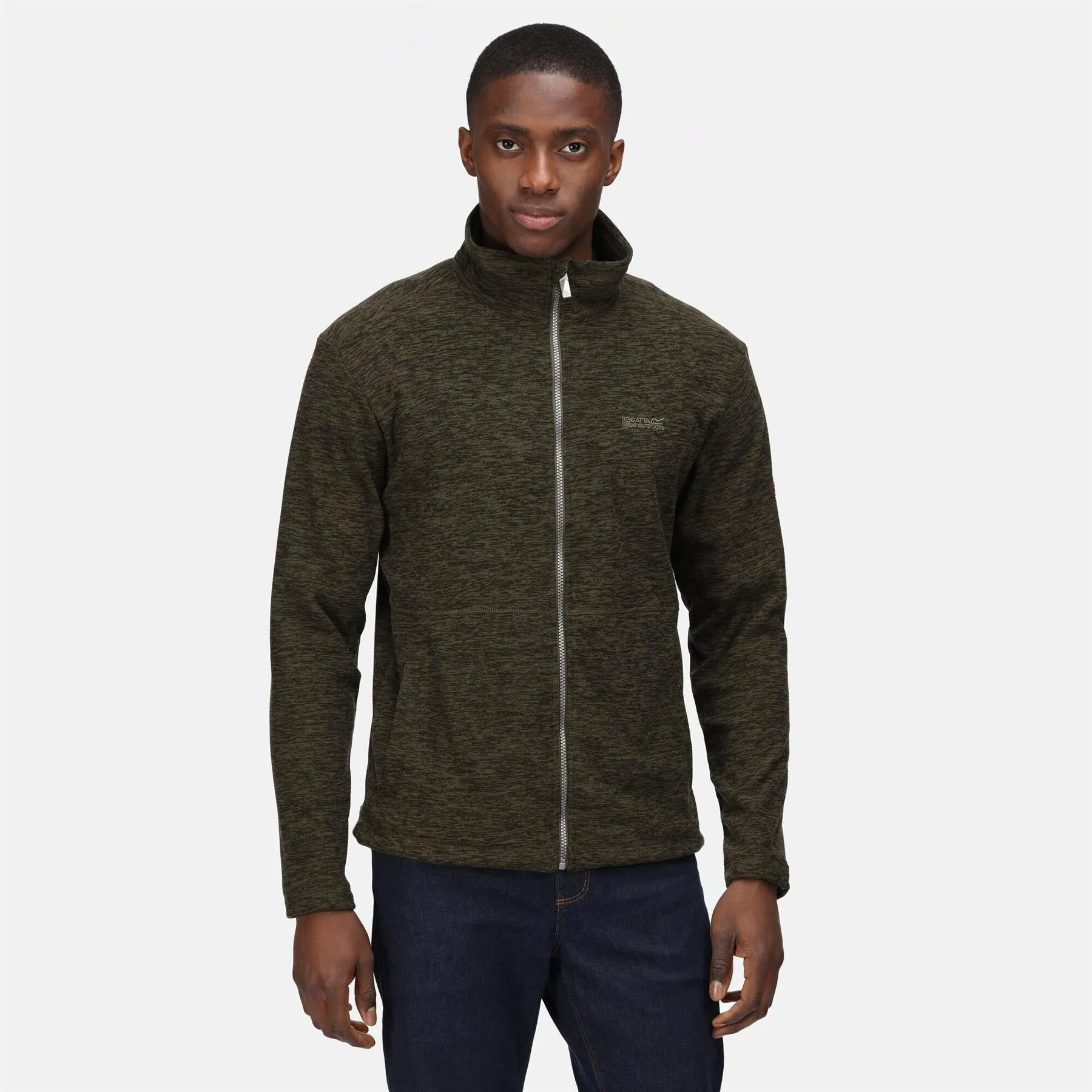 Regatta Mens Eilon Anti Pilling Full Zip Fleece Jacket