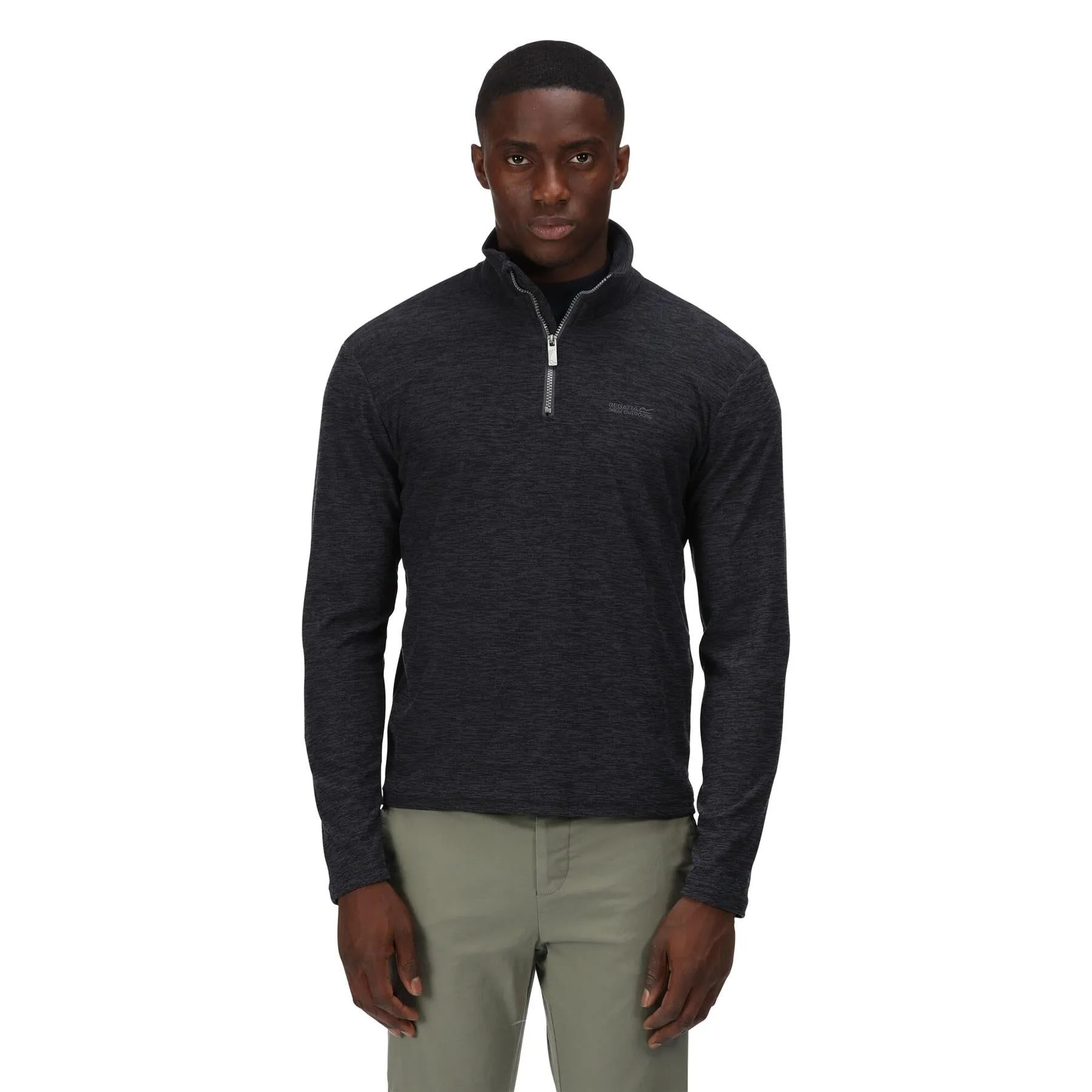 Regatta Mens Elgor II Half Zip Long Sleeved Jumper Pullover