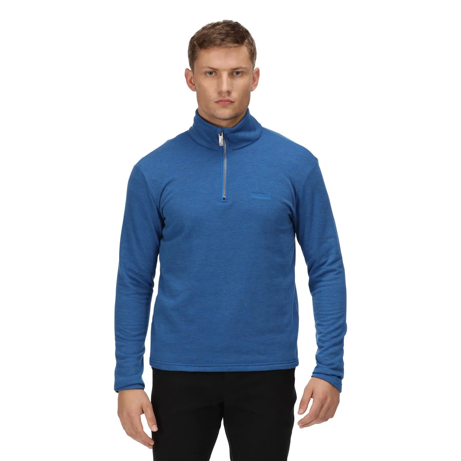 Regatta Mens Elgor II Half Zip Long Sleeved Jumper Pullover