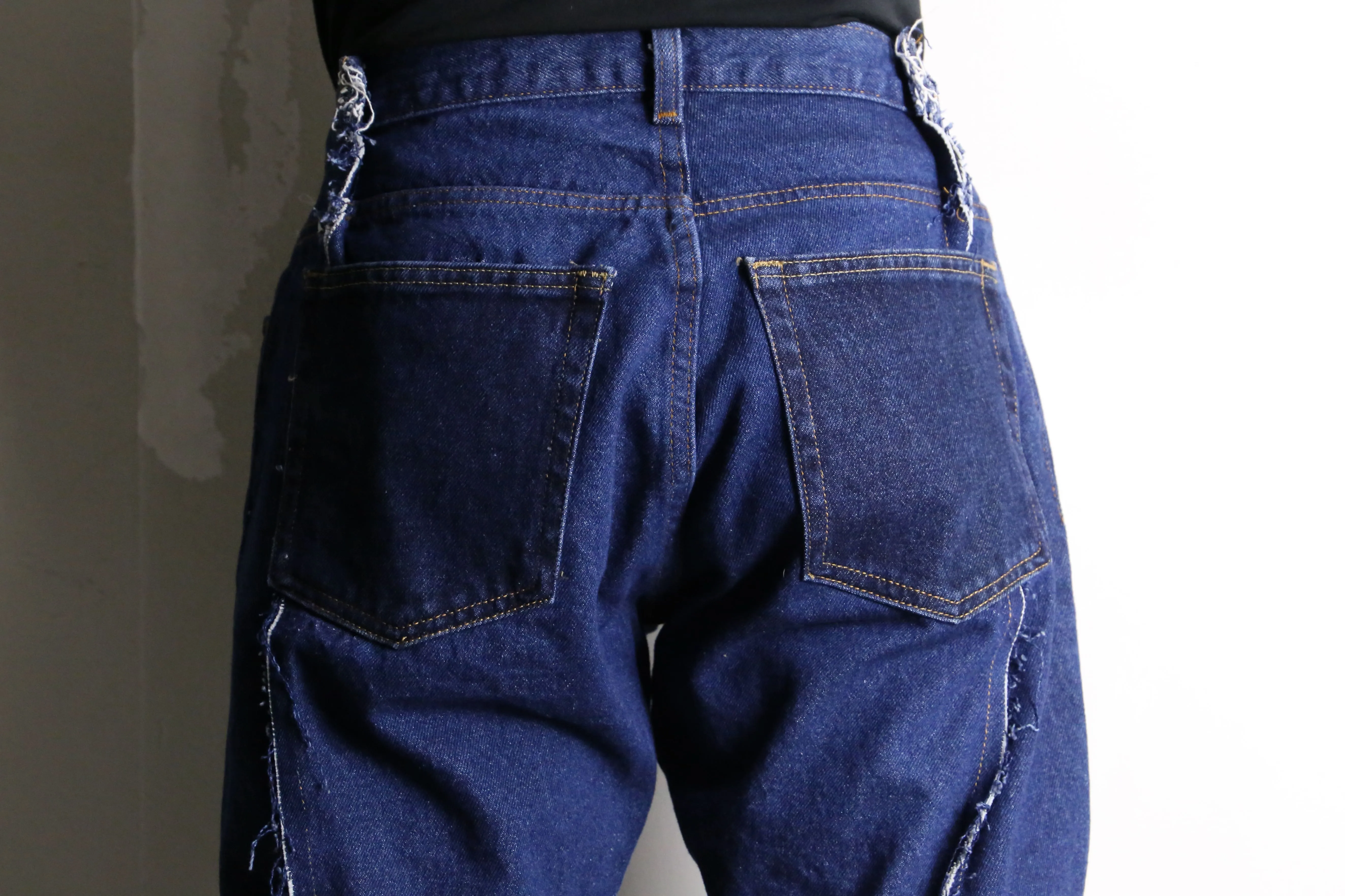 remake "再構築"  side docking flare denim