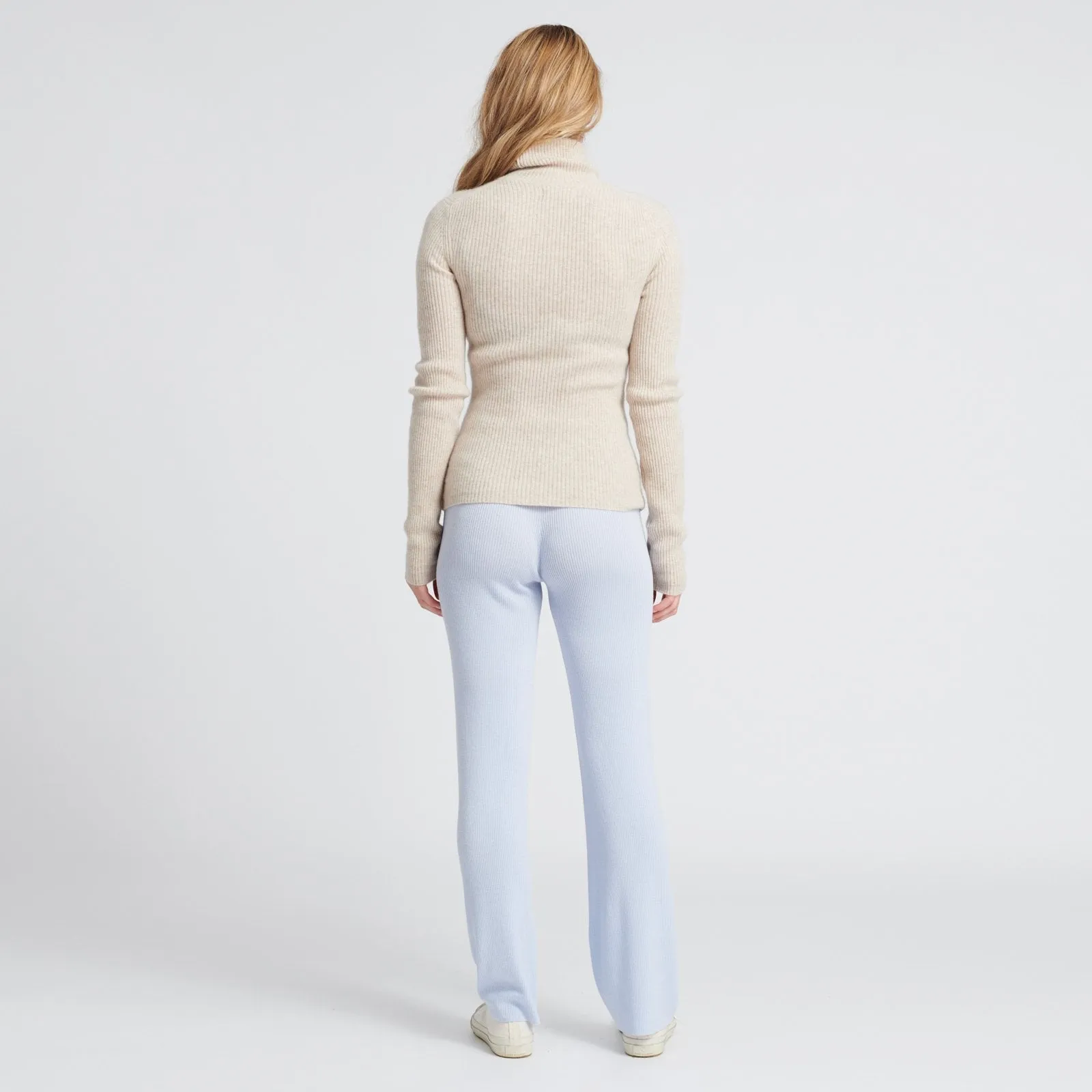 Ribbed Flared Pant