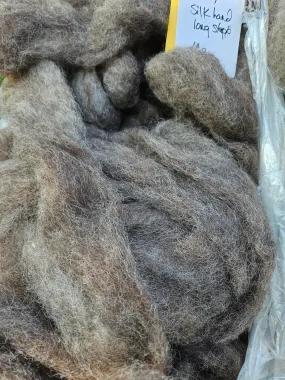 Roving Gray R2014-25 100% Romney - 8 ounce