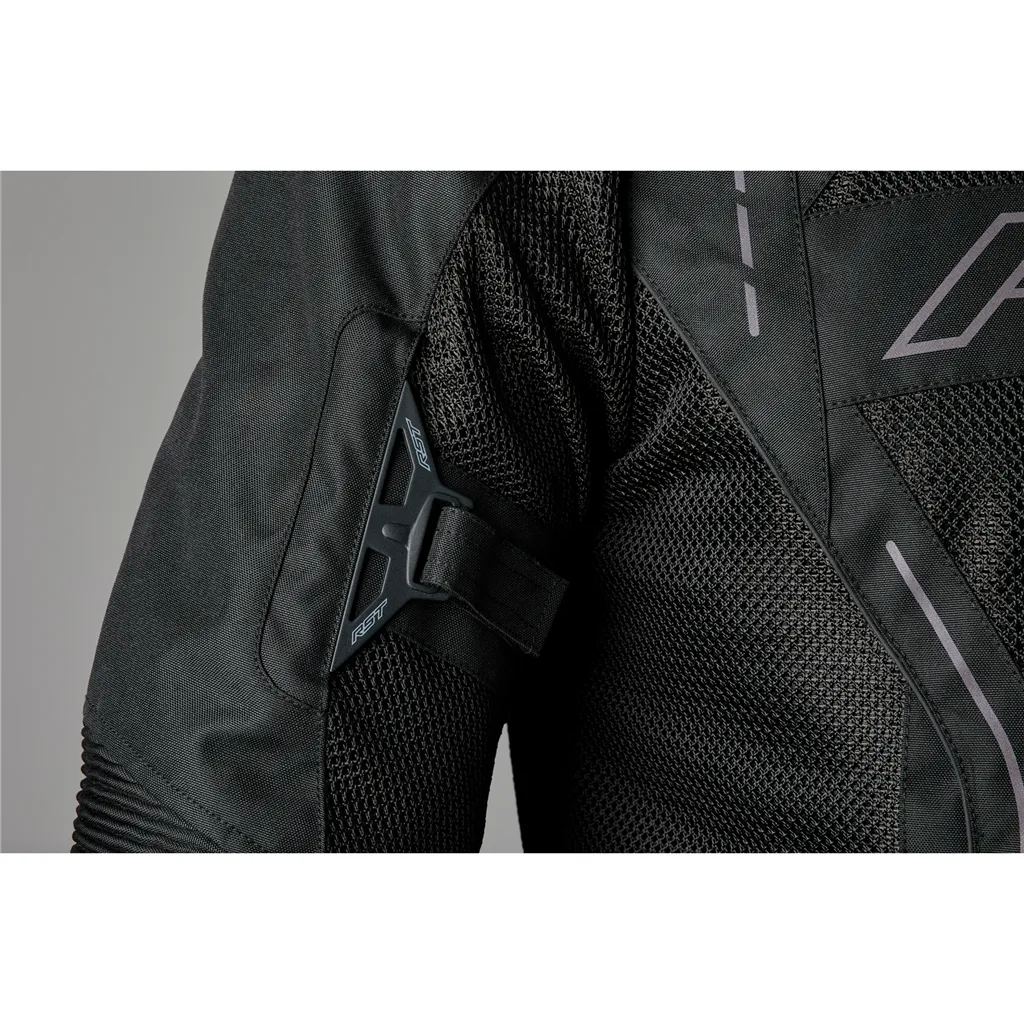 Rst S1 Mesh Ce Mens Textile Jacket Black/black