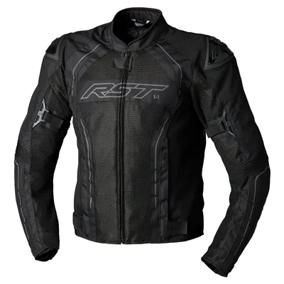 Rst S1 Mesh Ce Mens Textile Jacket Black/black