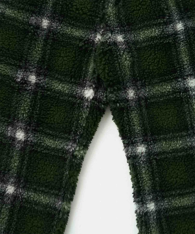 Shadow Plaid Sherpa Pant