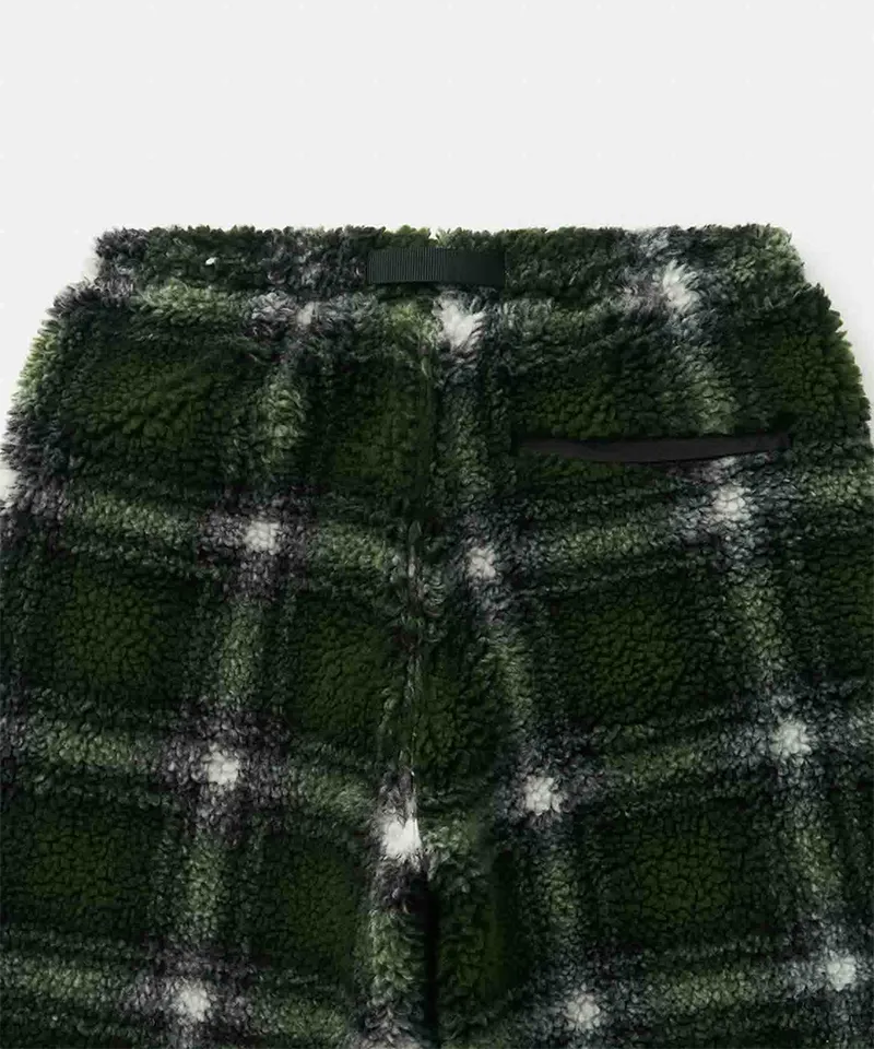 Shadow Plaid Sherpa Pant