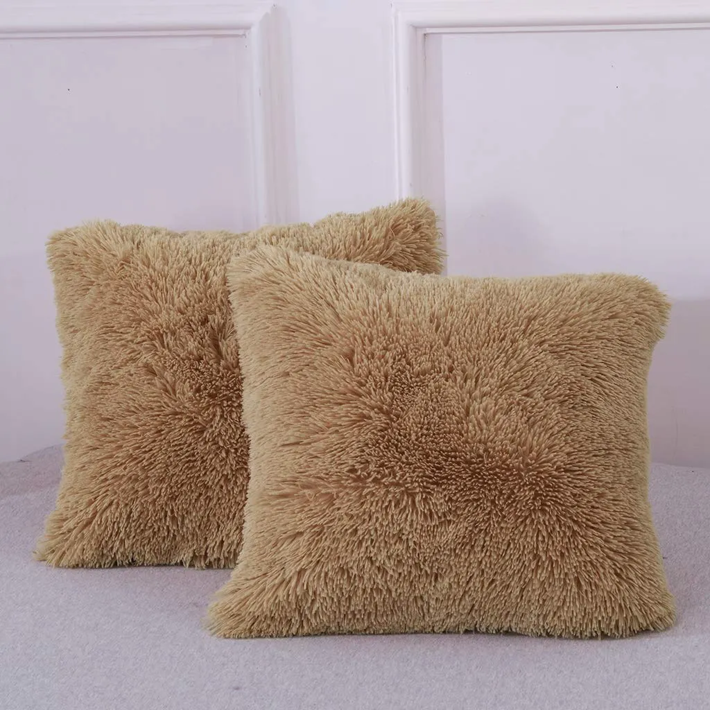 Softy Tan Pillows