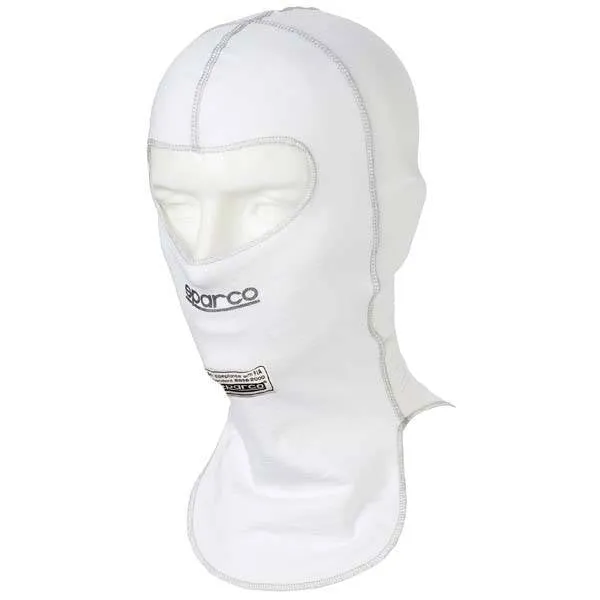 Sparco Shield RW-9 Balaclava - White