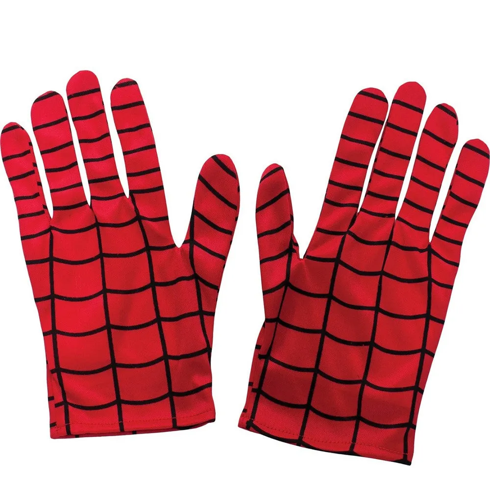 Spider Man Adult Size Costume Gloves Marvel Spidey Peter Parker