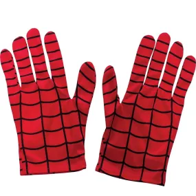 Spider Man Adult Size Costume Gloves Marvel Spidey Peter Parker