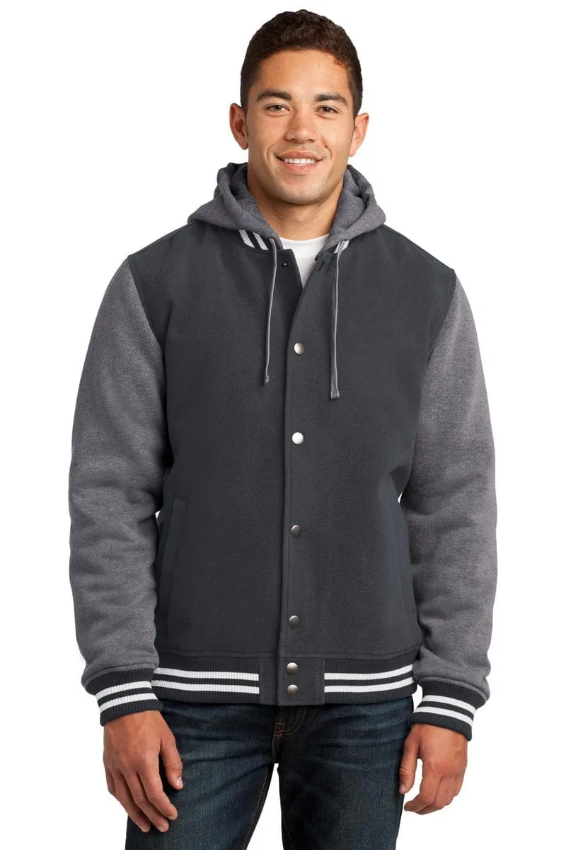 Sport-Tek JST82: Insulated Letterman Jacket