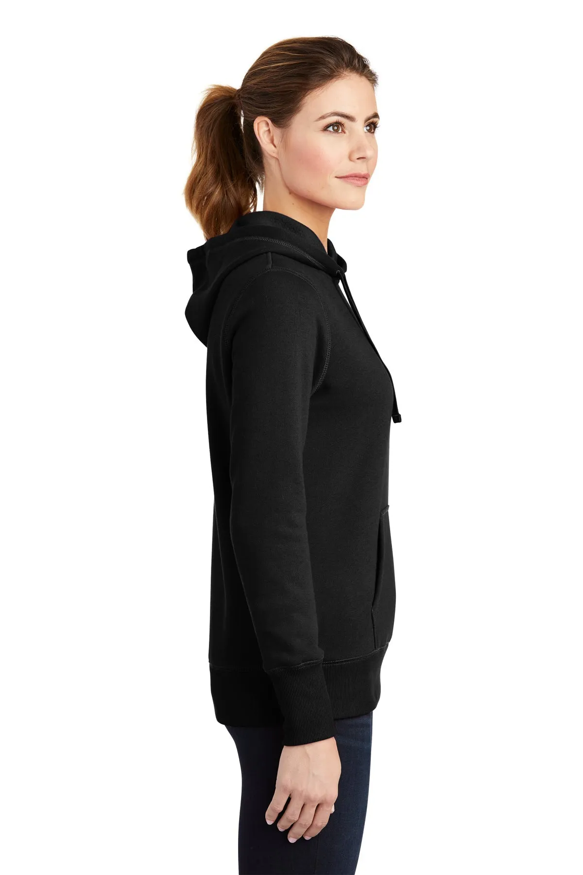 Sport-Tek Ladies Pullover Custom Hooded Sweatshirts, Black