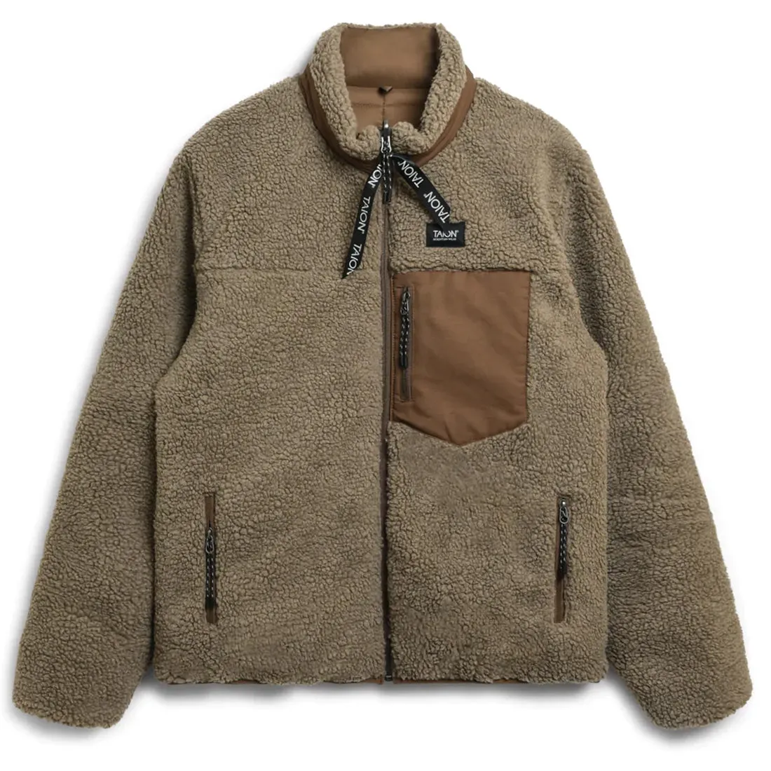 Taion Down x Boa Reversible Jacket L. Brown / Beige