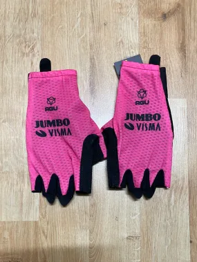 Team Jumbo Visma AGU Premium Aero Gloves Pink