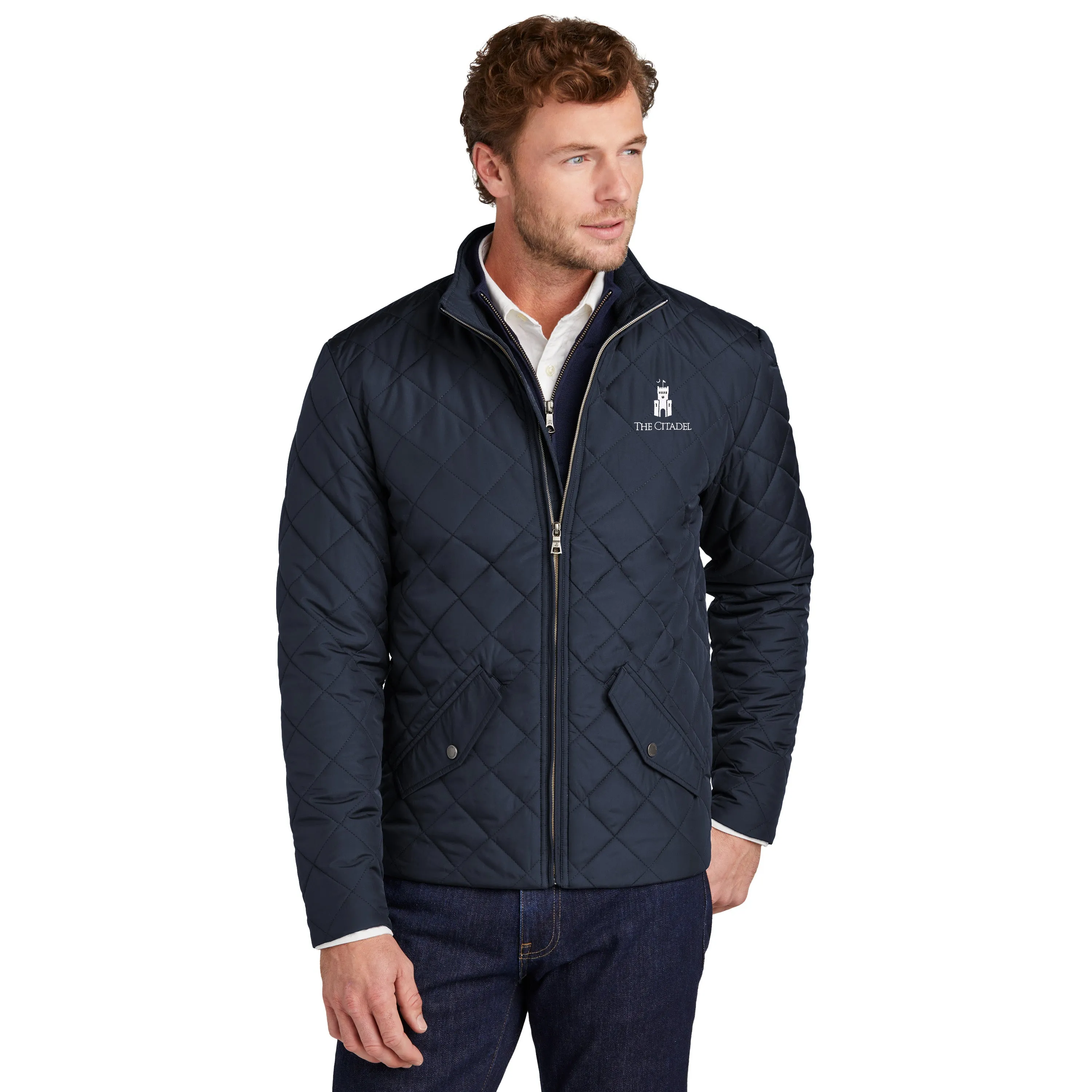 The Citadel, Barracks Logo, Brooks Brothers® Quilted Jacket