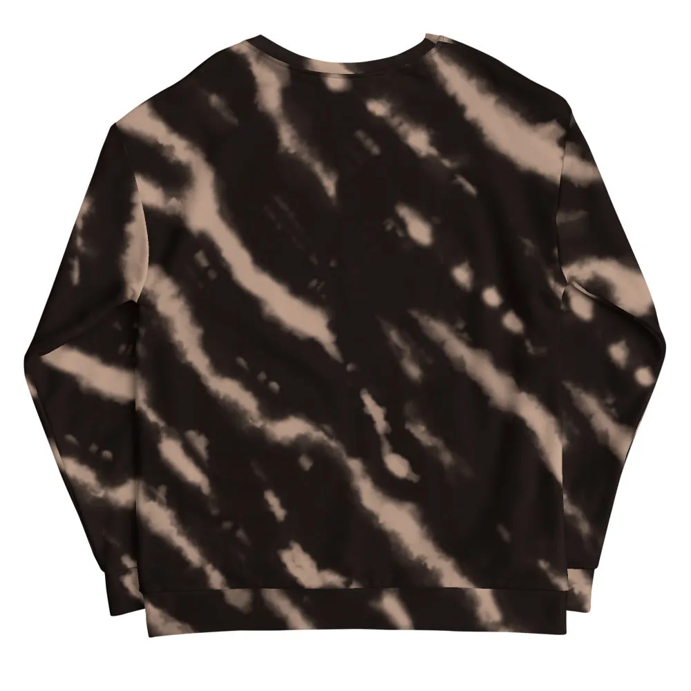 Tie Dye Sweatshirt- Tan