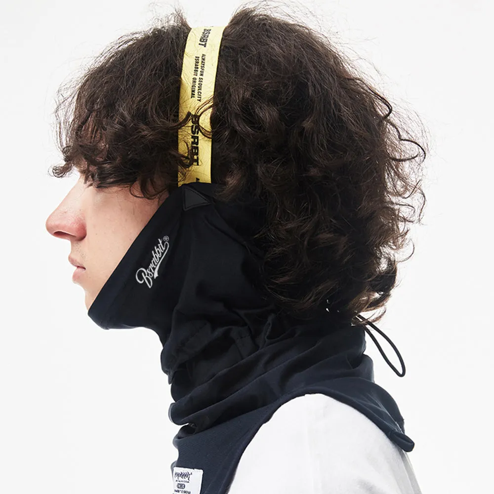 V-LINE LOGO BAND BALACLAVA YELLOW [NO.2]