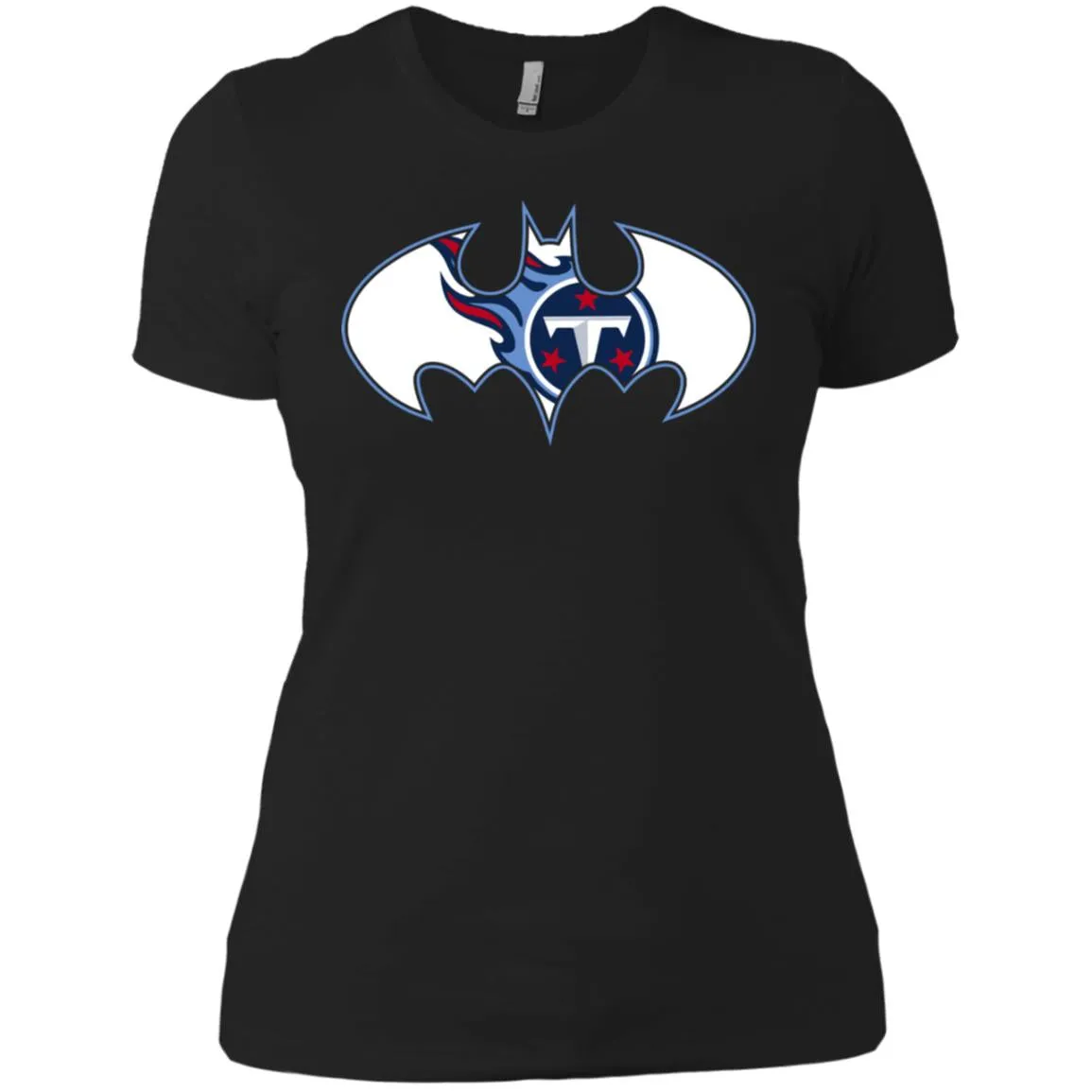 We Are The Tennessee Titans Batman Nfl Mashup Women Cotton T-Shirt