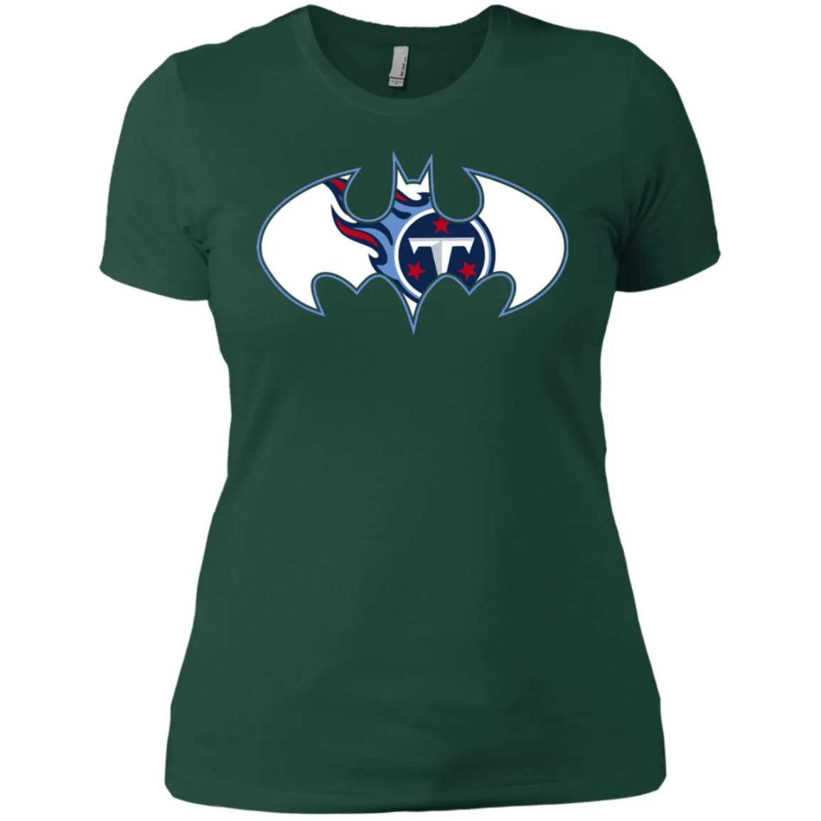 We Are The Tennessee Titans Batman Nfl Mashup Women Cotton T-Shirt