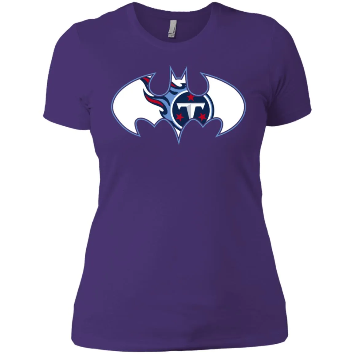 We Are The Tennessee Titans Batman Nfl Mashup Women Cotton T-Shirt