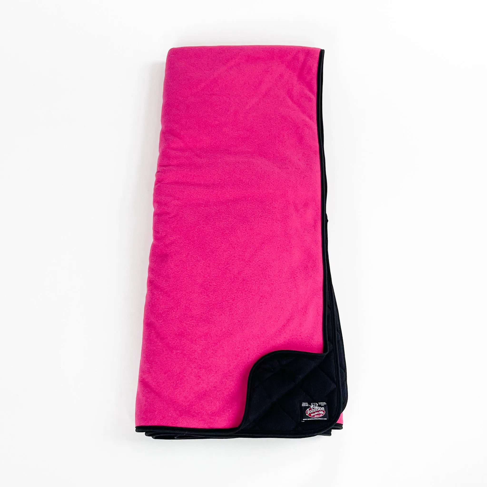 Wilderness Wool Throw Blanket - Pink