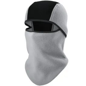 Winter Fleece Warmer Full Face Cover - Light Gray