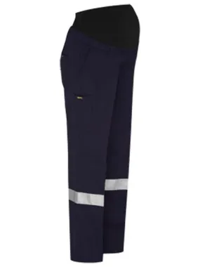 Womens 3M Taped Maternity Drill Work Pants - BPLM6009T