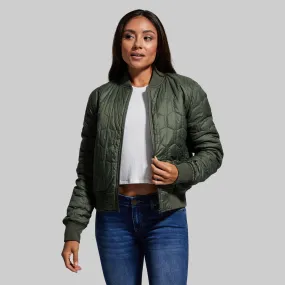 Women's Bomber Jacket (Elm)