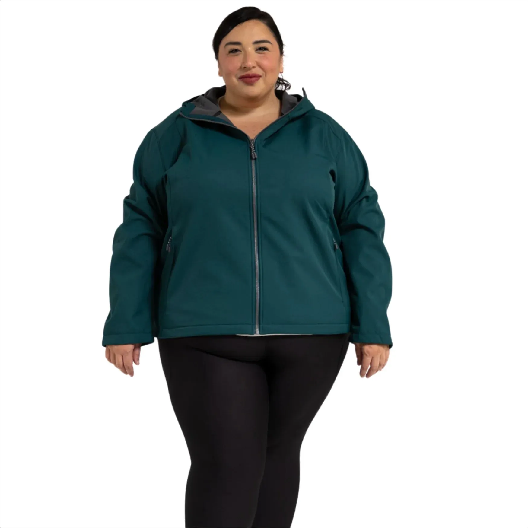 Women’s Plus Size Micro Fleece 1X-6X Soft Shell Jacket