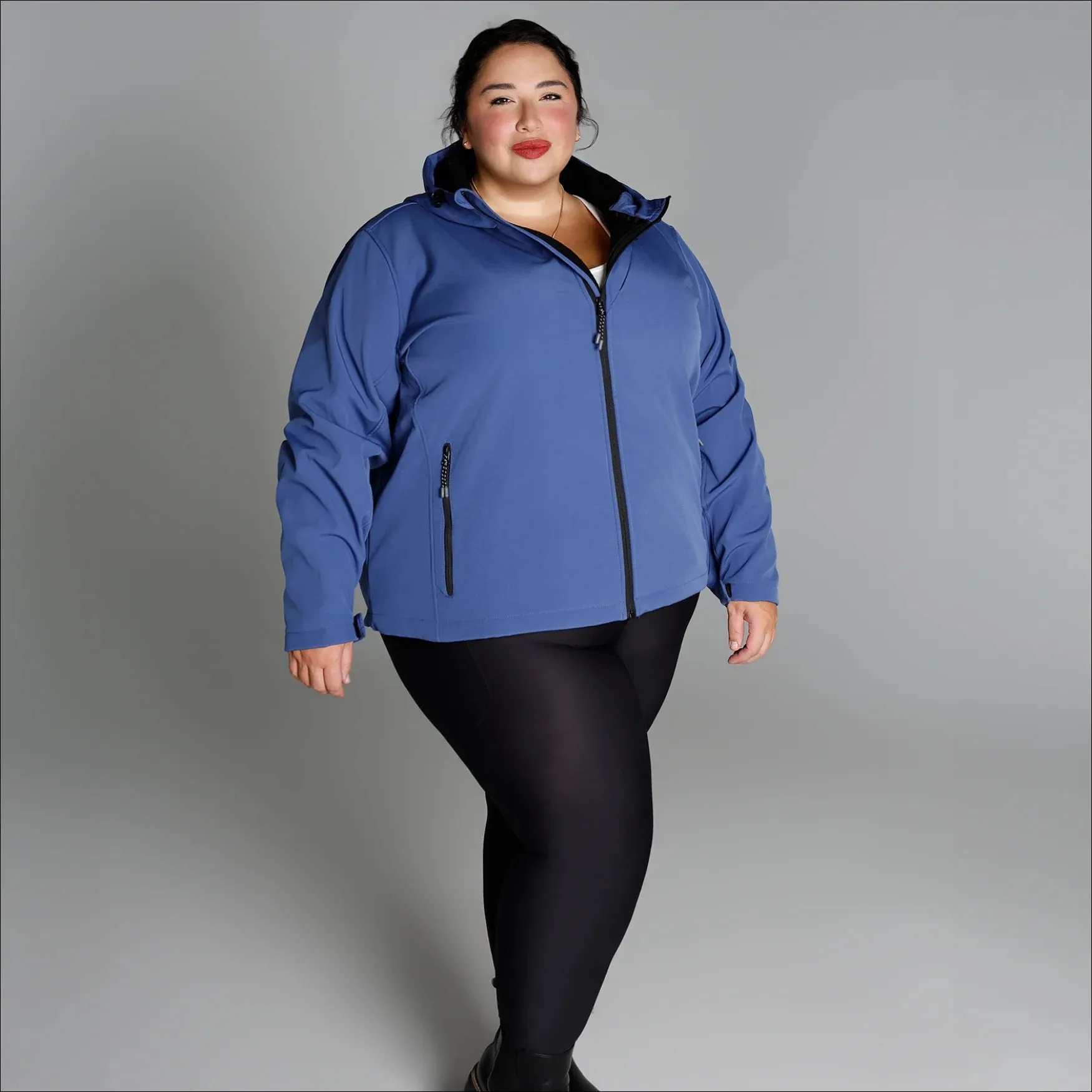 Women’s Plus Size Micro Fleece 1X-6X Soft Shell Jacket